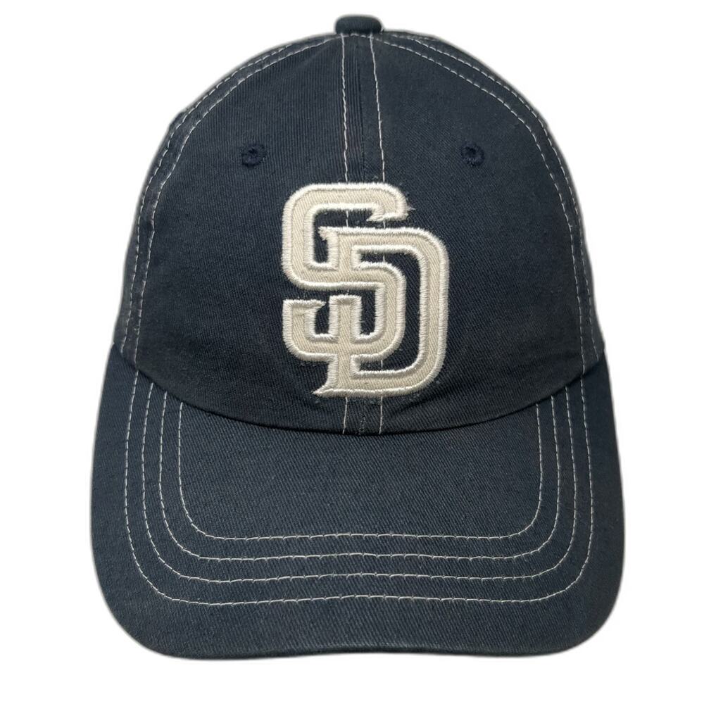 San Diego Padres MLB Baseball Cap Blue One Size 75 Years Patch Contrast Stitch
